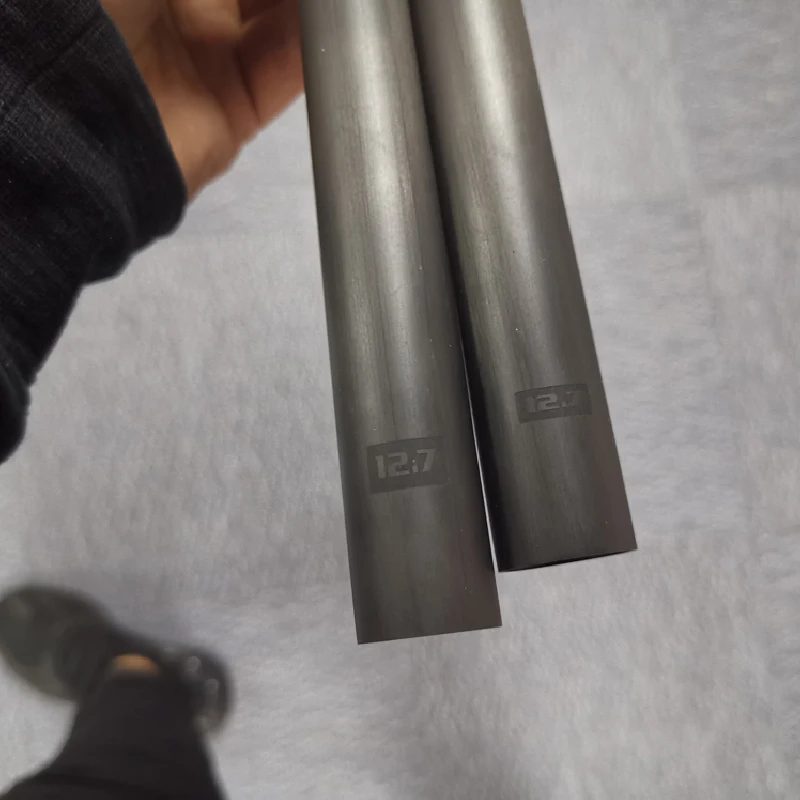 SW custom logo high strength good straightness cue stick carbon fiber pool shaft