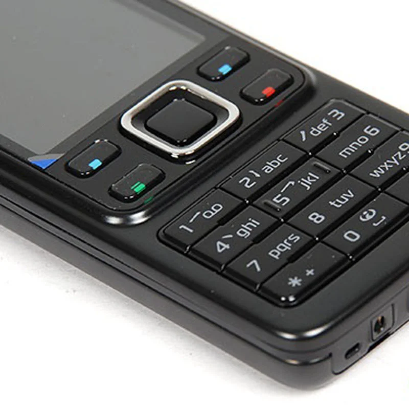 Original mobile phone  for noki 6300 mobile  Unlocked Dual Sim Bar Feature Music Cell Phone 6300