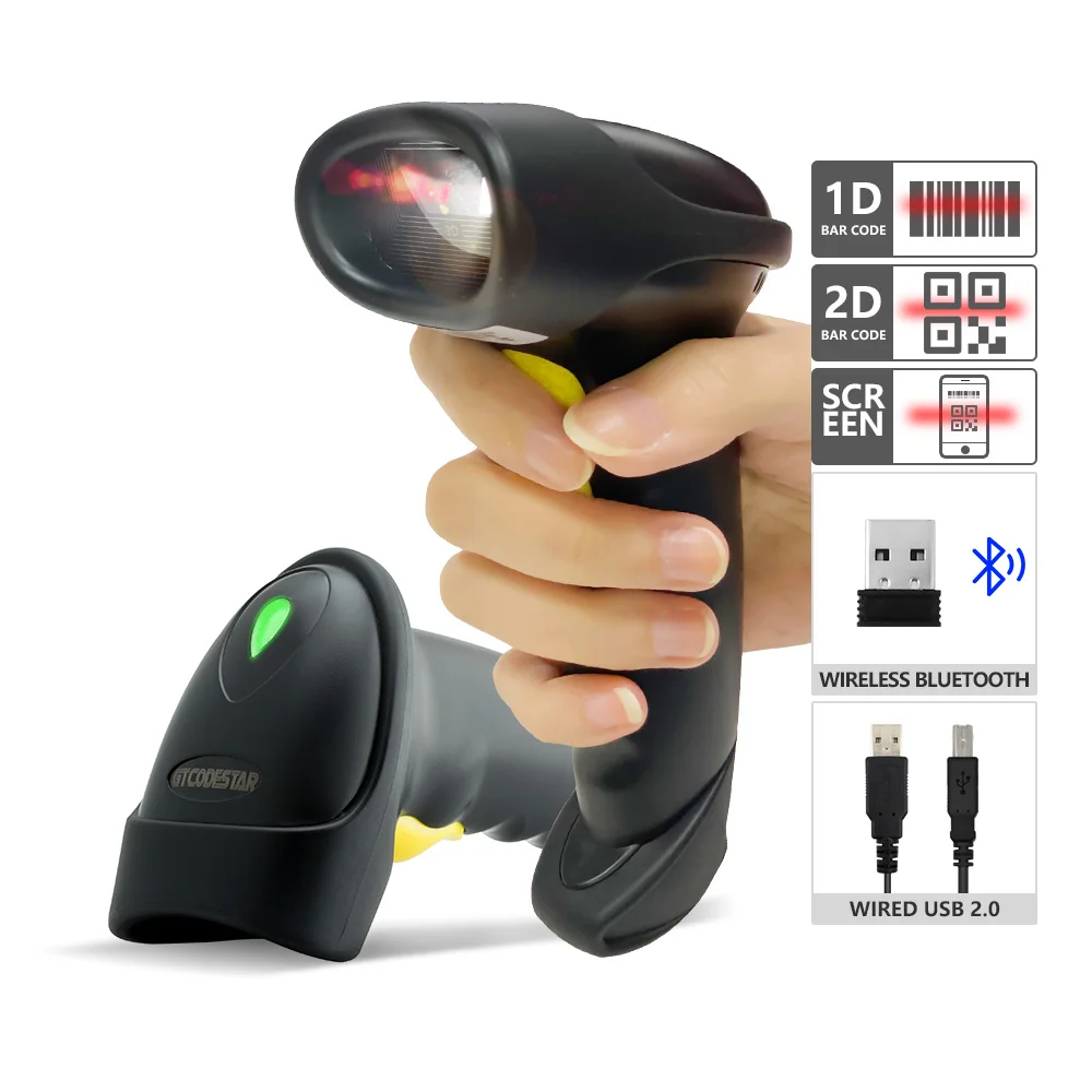 2D Qrcode scanner scan Qr Code Barcod Scanner Reader for sale