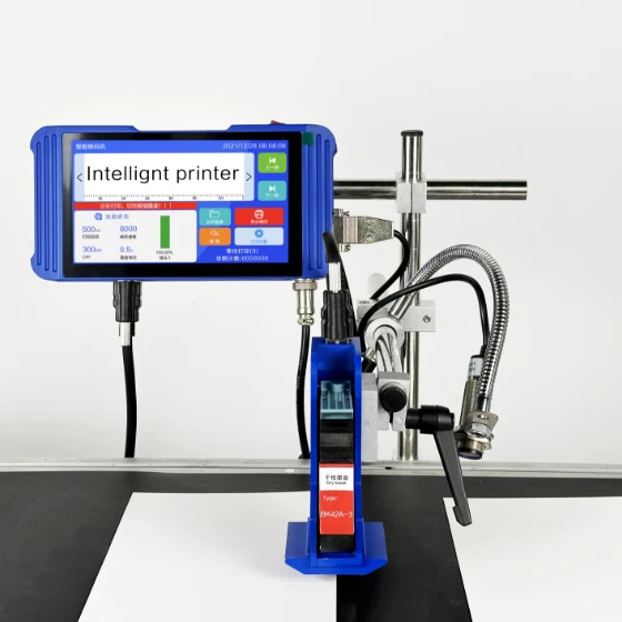 Wholesale Production Date TIJ Printer Industrial Ink Jet Online Printer Date Batch Code Printing Machine with Conveyor Belt