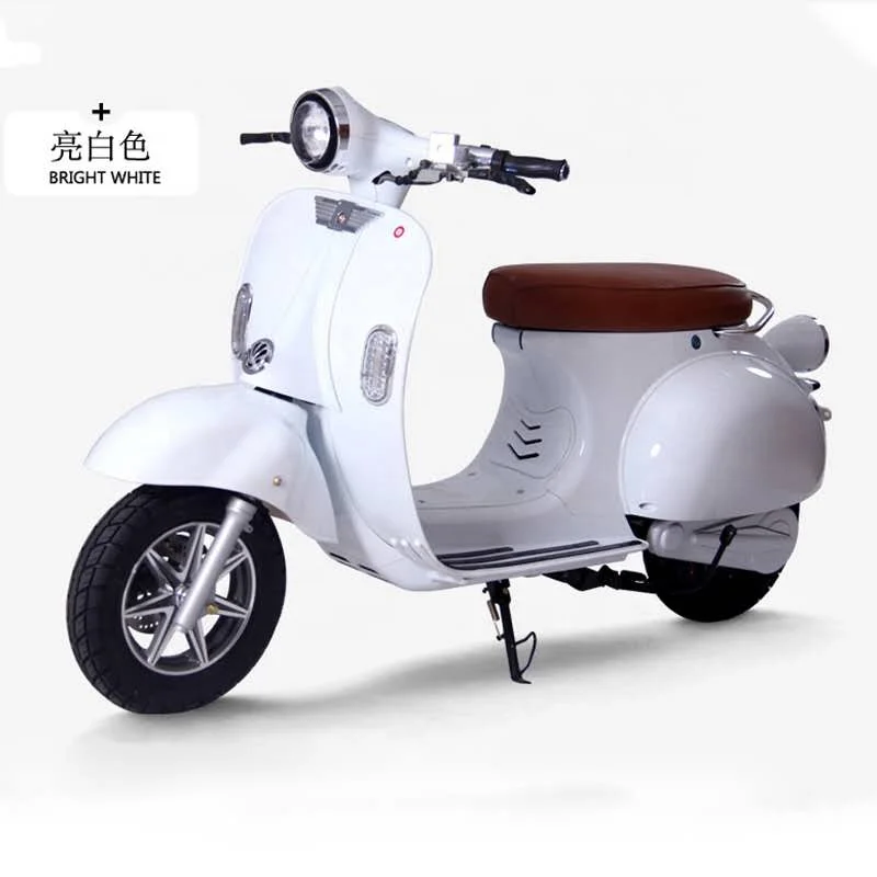 China  Cheap Vespa fat-tire scooter-electric 2 wheel 1200W     adult electro scooter