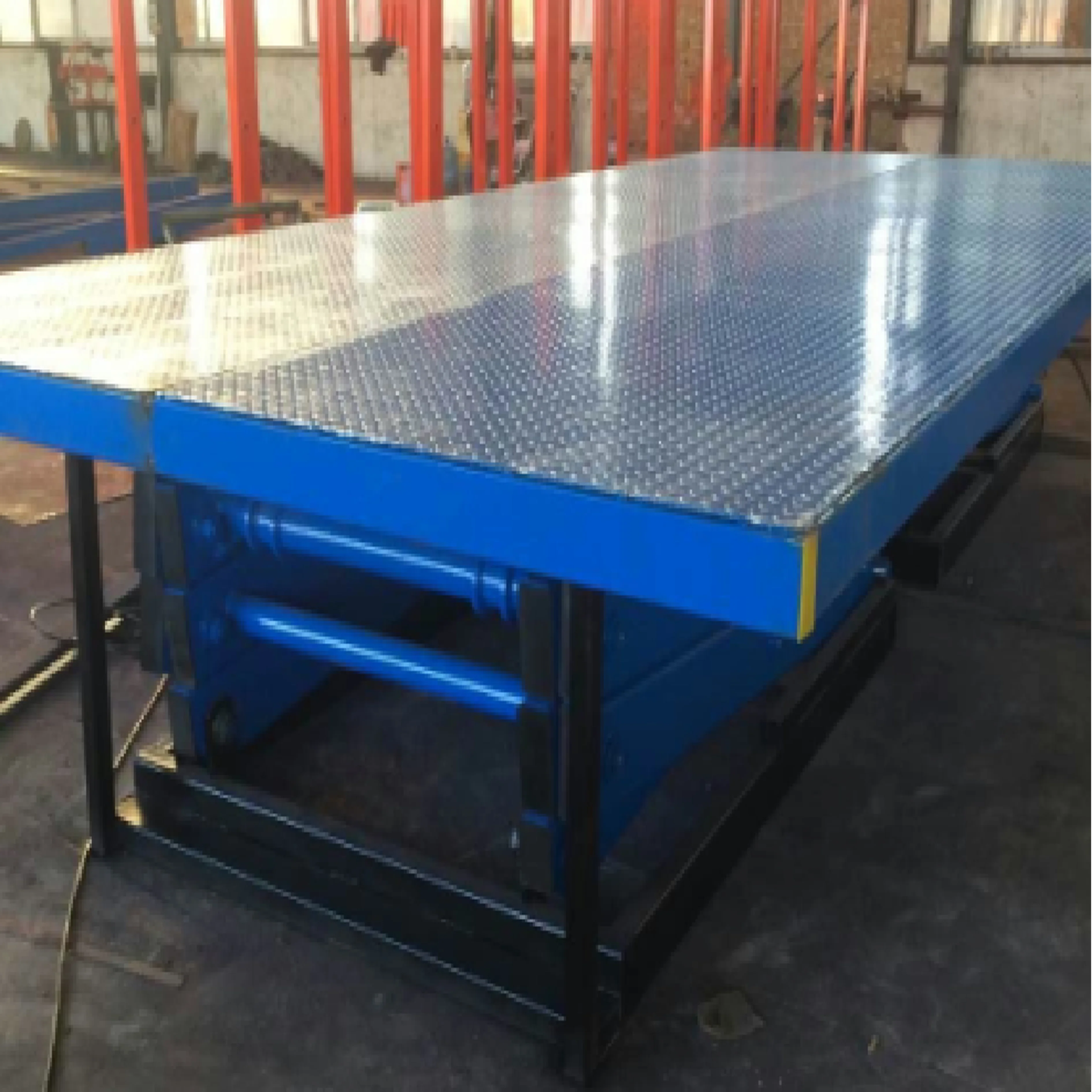 warehouse cargo lift hydraulic electric lift platform for construction equipment