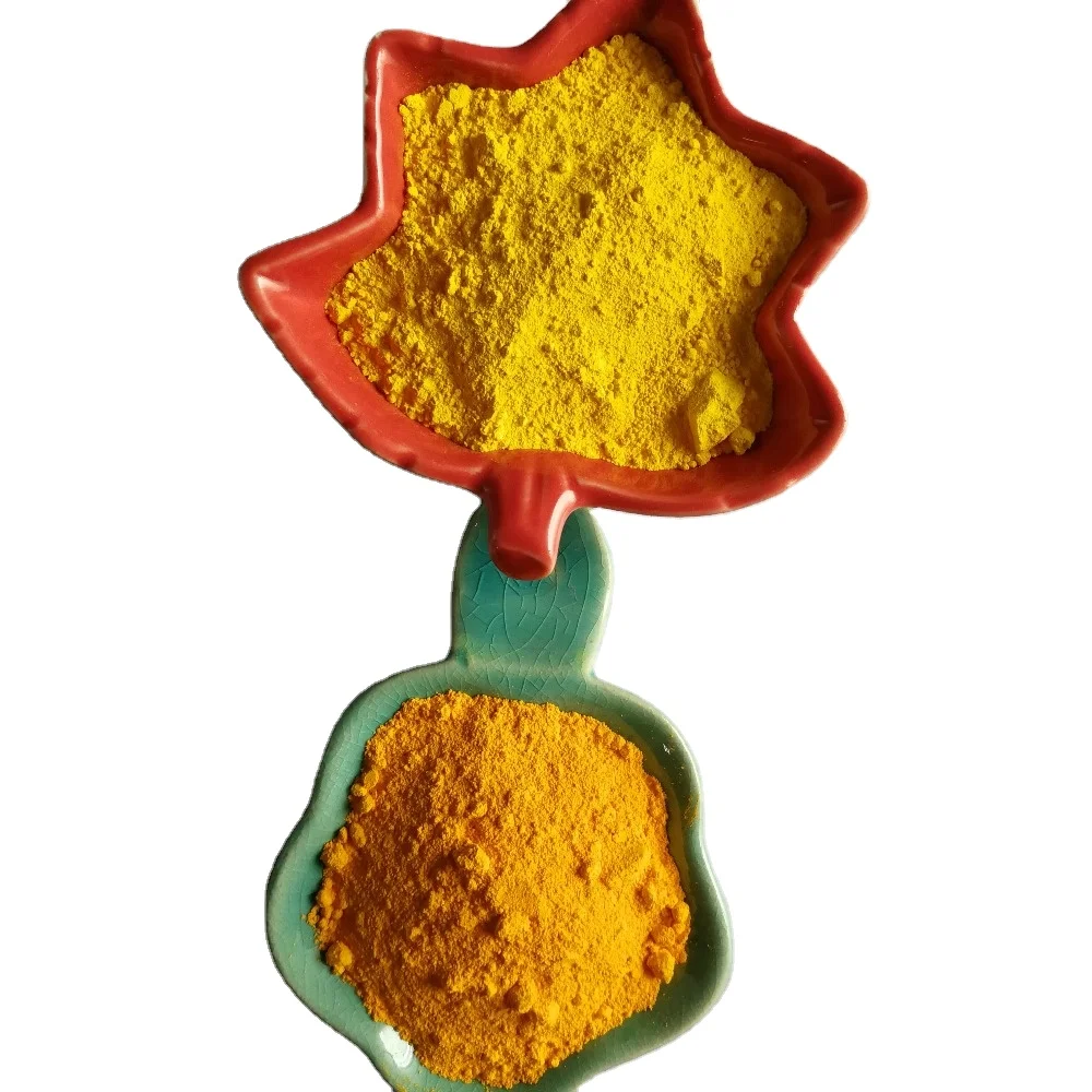 Medium chrome yellow pigment 103 for spray paint and road making