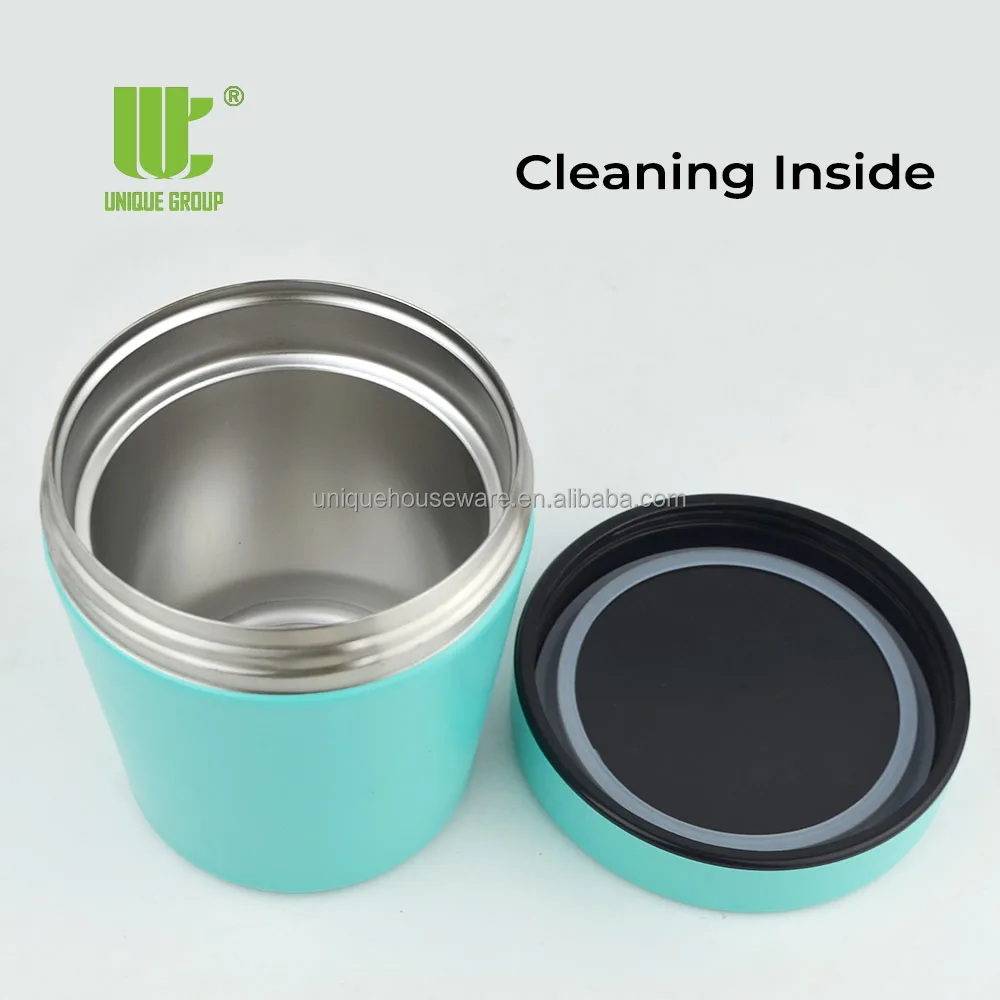 16oz Ice Cream Pint Double Wall Vacuum Insulated Stainless Steel Ice Cream Canteen Container