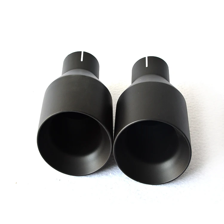 Cheap Price  Black Chrome Stainless Steel Muffler Tips Exhaust Tip