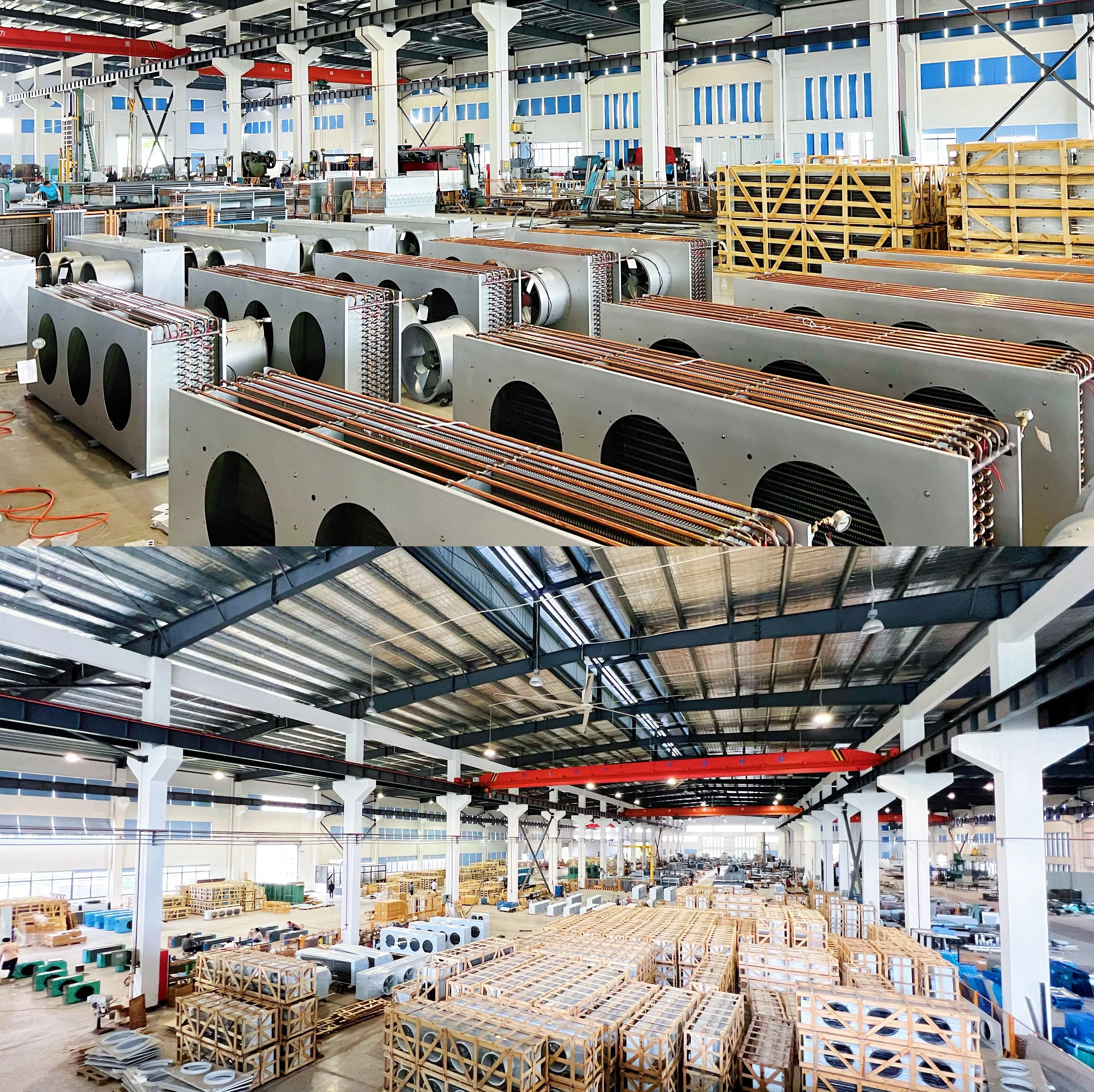 3.1KW With 1 Fan Industrial Air Cooled Evaporator DD type Evaporative For Cold Room