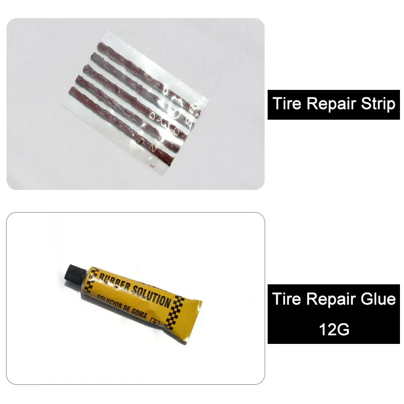 Tire Repair Tool Universal Tubeless Tires Repair Quick Emergency Tire Repair Kit