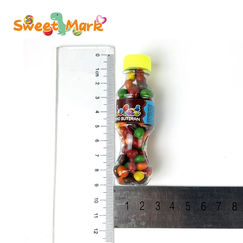 Drink shape Halal candy mix fruit flavor candy bean kids candy