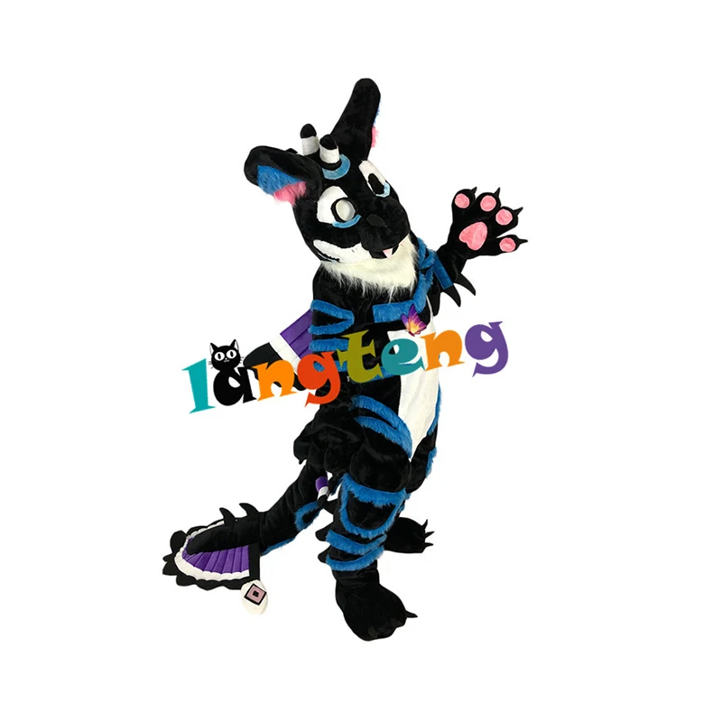 Динозавр ходячий фургон костюм дракона талисман костюм дракона фургон