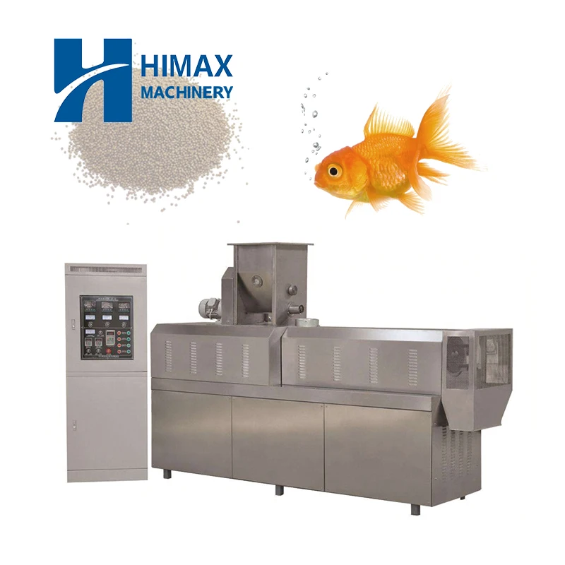 Professional floating fish feed making machine fish food double screw extruder machine with low price