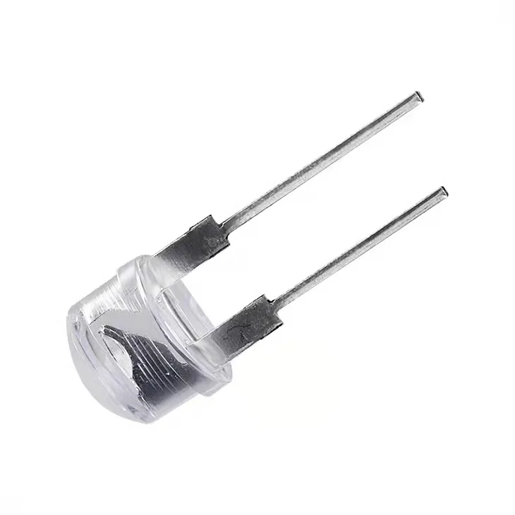 Hot selling factory price 0.5w straw hat white 8mm led  provide free samples CE ROHS