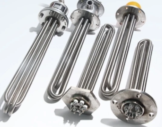 Ljxh Hot Sell  2' 63mm Industrial Hot Water Resistance Heating Element 750W Flange Immersion Available