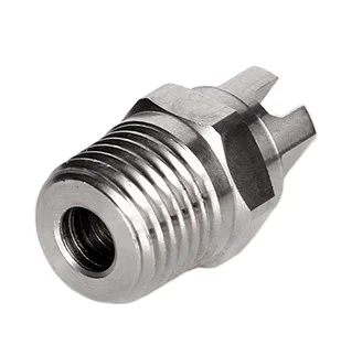 High quality Stainless Steel Industrial Low Pressure Water Jet Full Cone Spray Nozzle for Dust Suppression