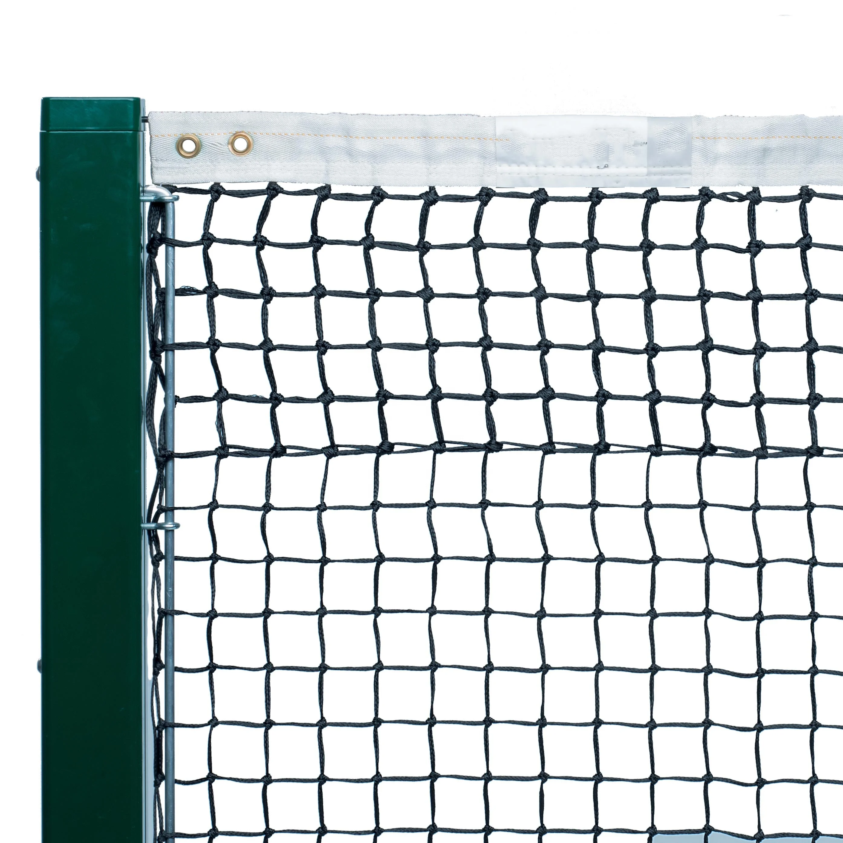 Heavy Duty European Style Offial Size Machine Made Double-Layered Tennis Net for Competition