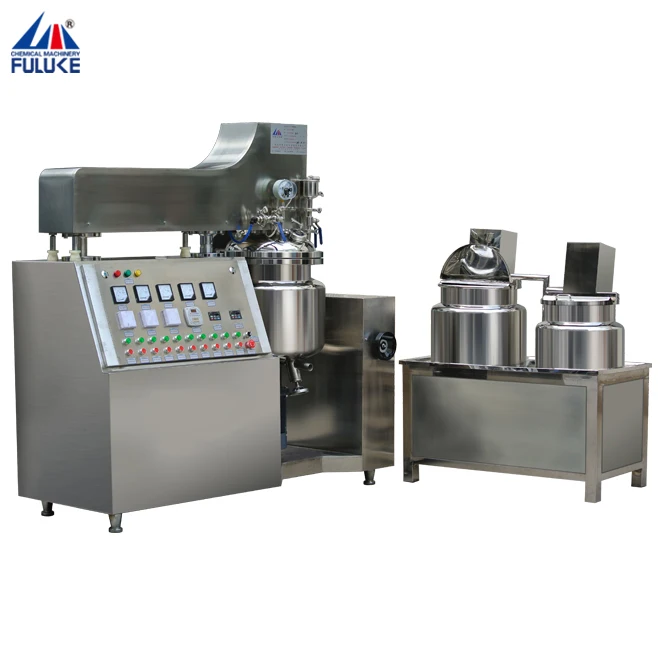 100L 200L 300L 500L 1000L Vacuum Emulsifying mixing manufacturing machines, Baby Cream Mixing Equipments