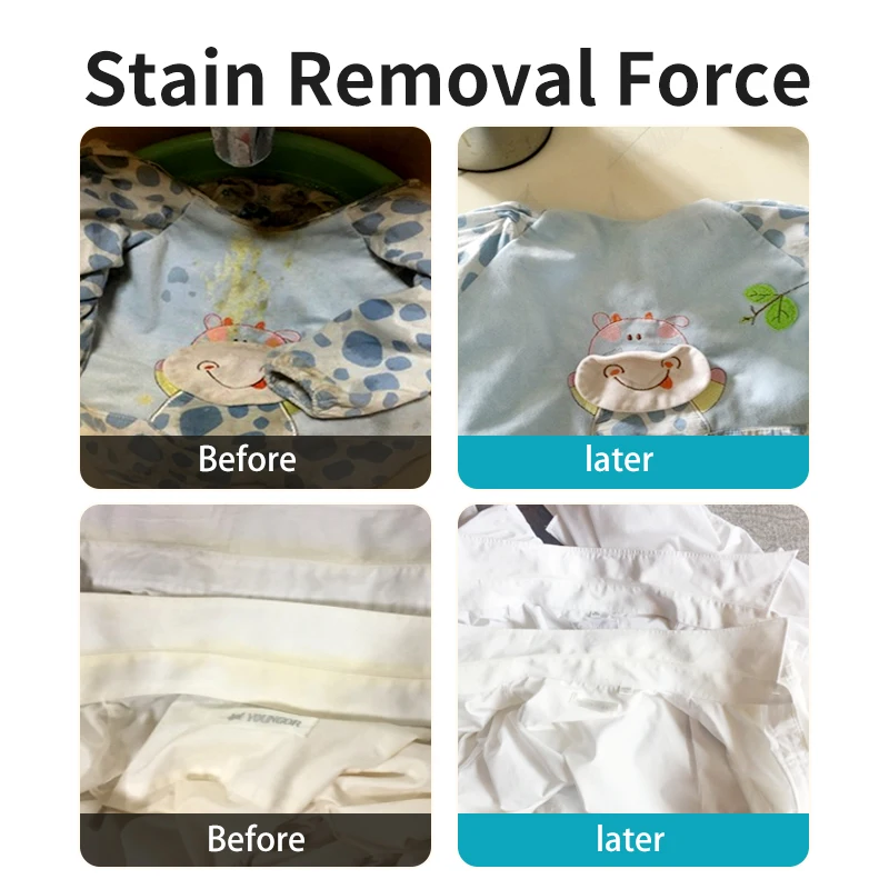 Effective Use Enzyme Based Stain Remover Various Stains Removal for Clothes