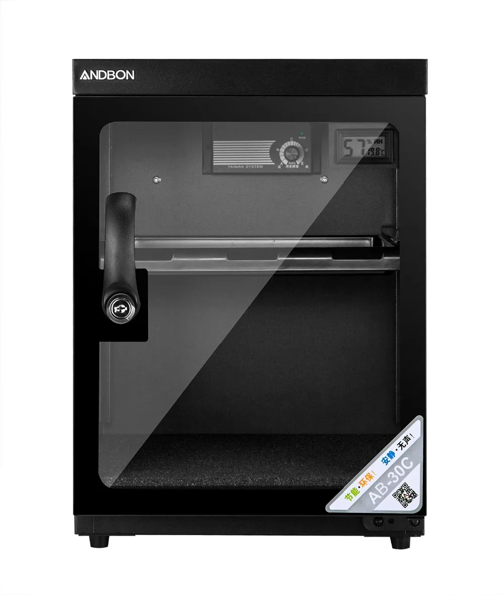 ANDBON 30 liter dry age cabinet Dehumidifier dry box for camera lens