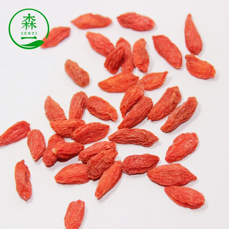 Size 50/150/260/320/480/600 granules per 50g  EU standard New Crop Wolfberry Goji Berry