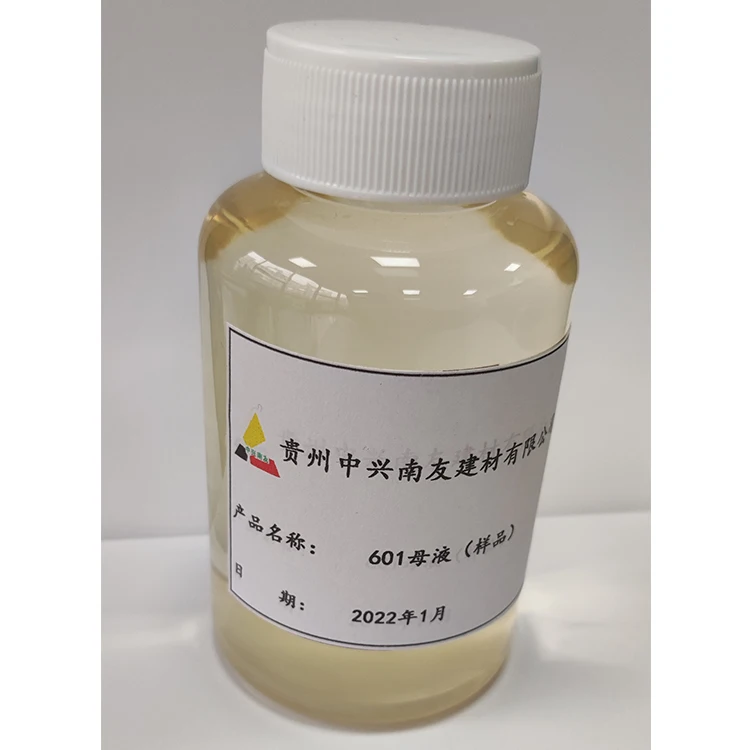 Chinese Polycarboxylate Superplasticizer Water Reducer 601 Mother Liquor