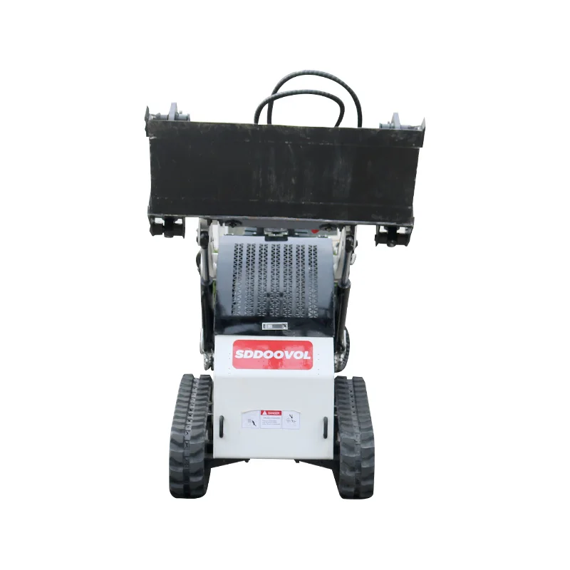 Mini Skid Steer Collocate Buckets Bulldozers Filler Rippers Forks Snow Blower Agitator Trailer Hammer