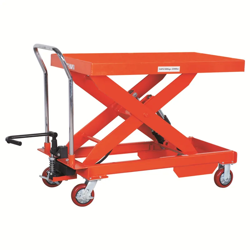 china cheap price high quality hand crank types of trailers with platform hydraulic lifts jack for trucks