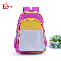 DIY Custom Printed Large Sublimation Backpacks Blanks For School Children