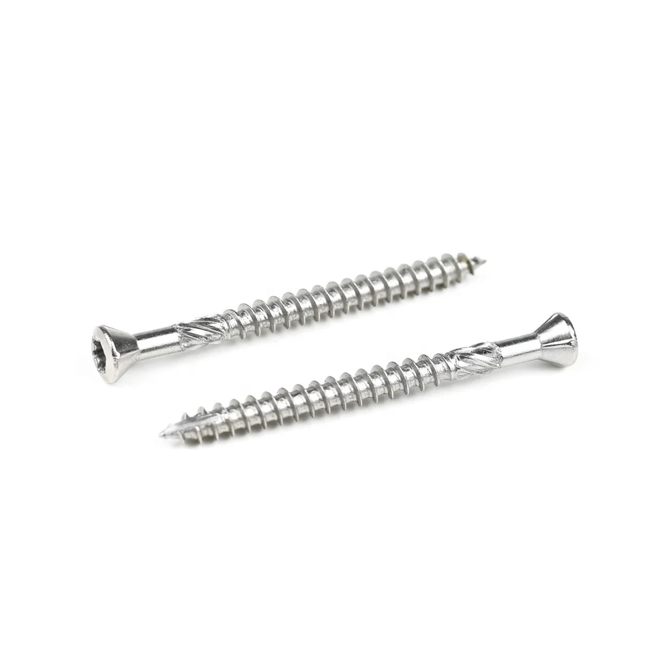 Тщательно изготовленный 410 из нержавеющей стали деревянная отделка Torx 60 мм палубный винт для деревянной потолочной перегородки
