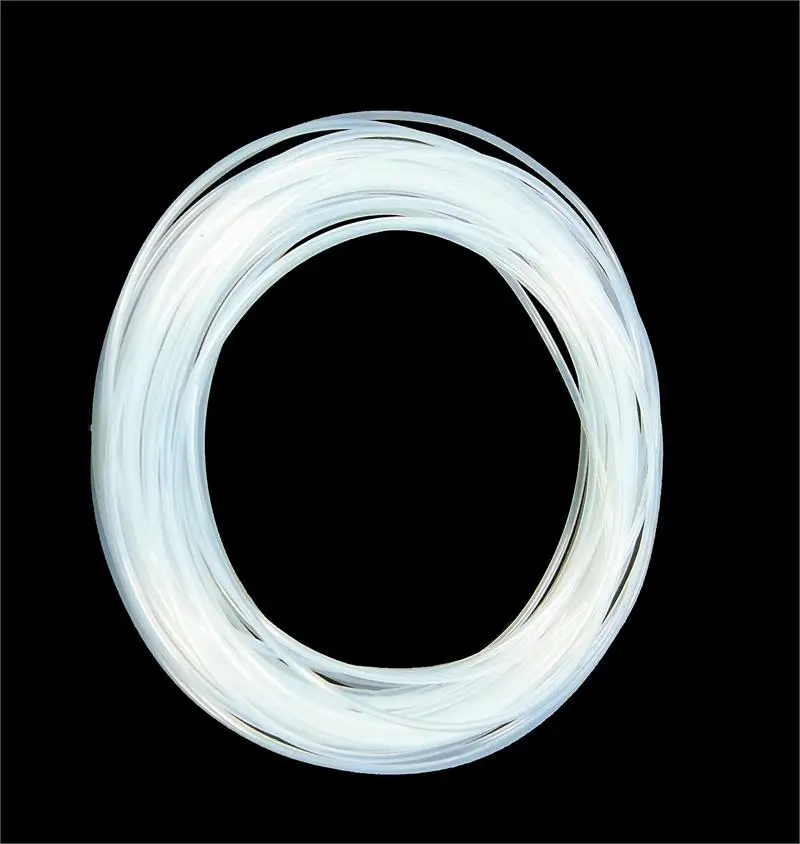 Corrosion and high temperature resistant transparent PTFE  plastic capillary black PTFE capillary Tube