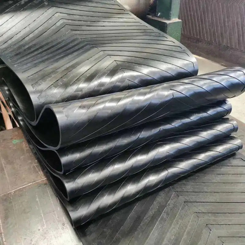 High-Quality Rubber Chevron Pattern Factory Price Mining conveyor belt