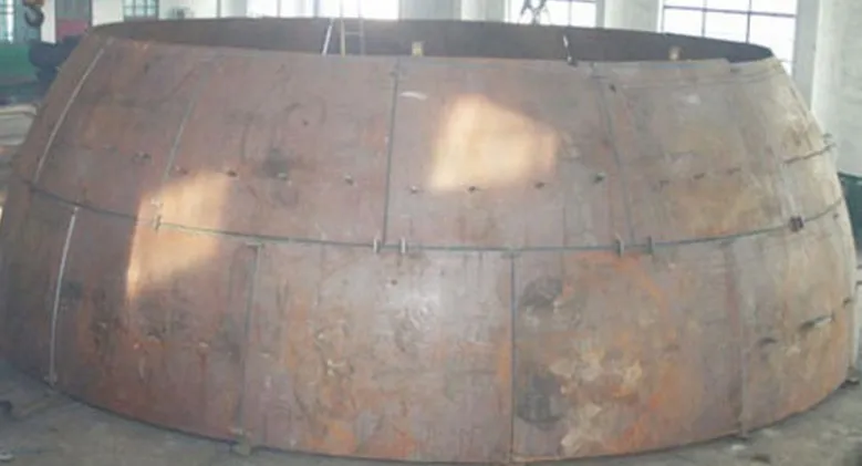 stainless steel tank dishes end Hemispherical Ellipsoidal conical Dished Head