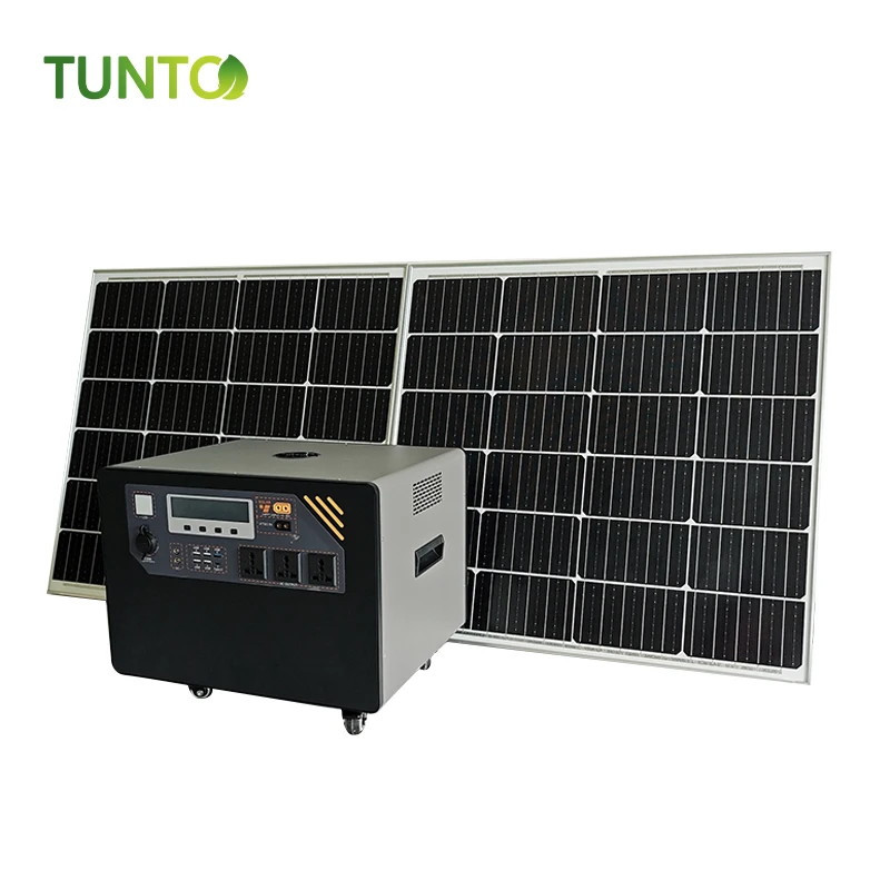 High Energy Multi-Use 12V 1500W Solar Generator for Rural Power Needs in Rwanda Perfect for Homes, Schools, and Small Shops