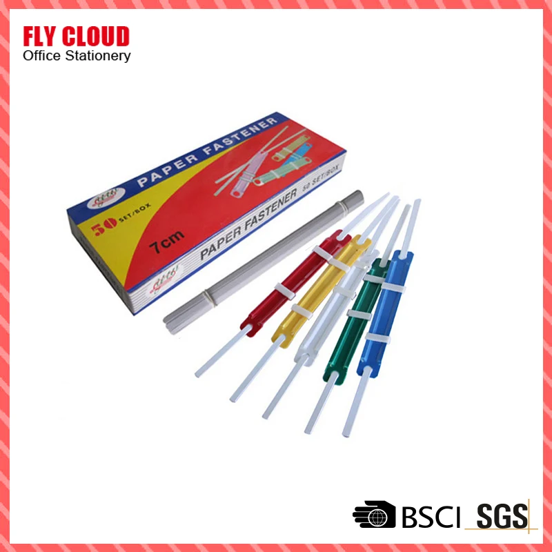 High quality 7cm 8cm Metal Folder Accessories Stainless Steel Metal Paper File Fast SDI metal file paper fastener