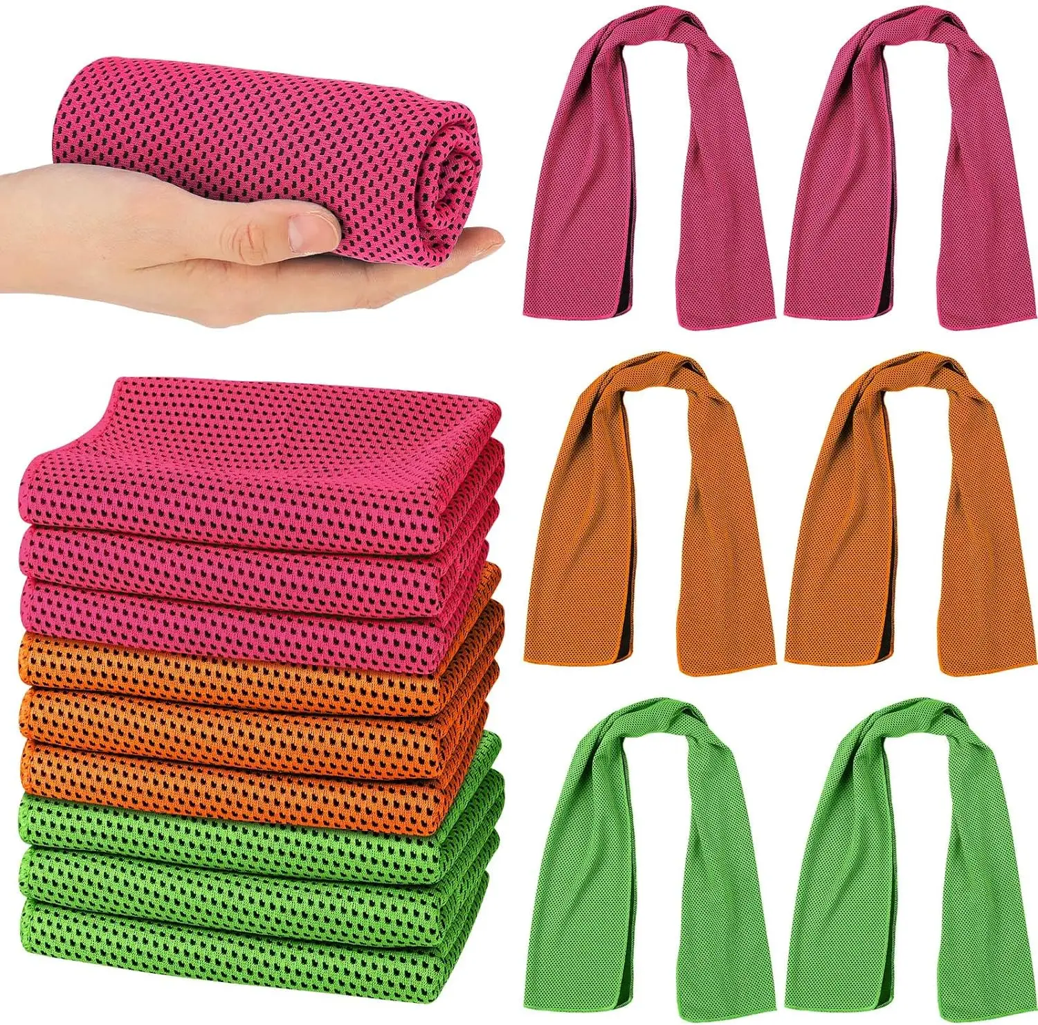 high quality quick dry sports towel rpet Cooling towel refreshing cold gym sport towel