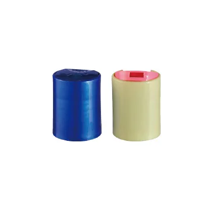 18mm, 20mm, 24mm Plastic Press Cap Plastic Press Dispensing Cap White Disc Top Cap