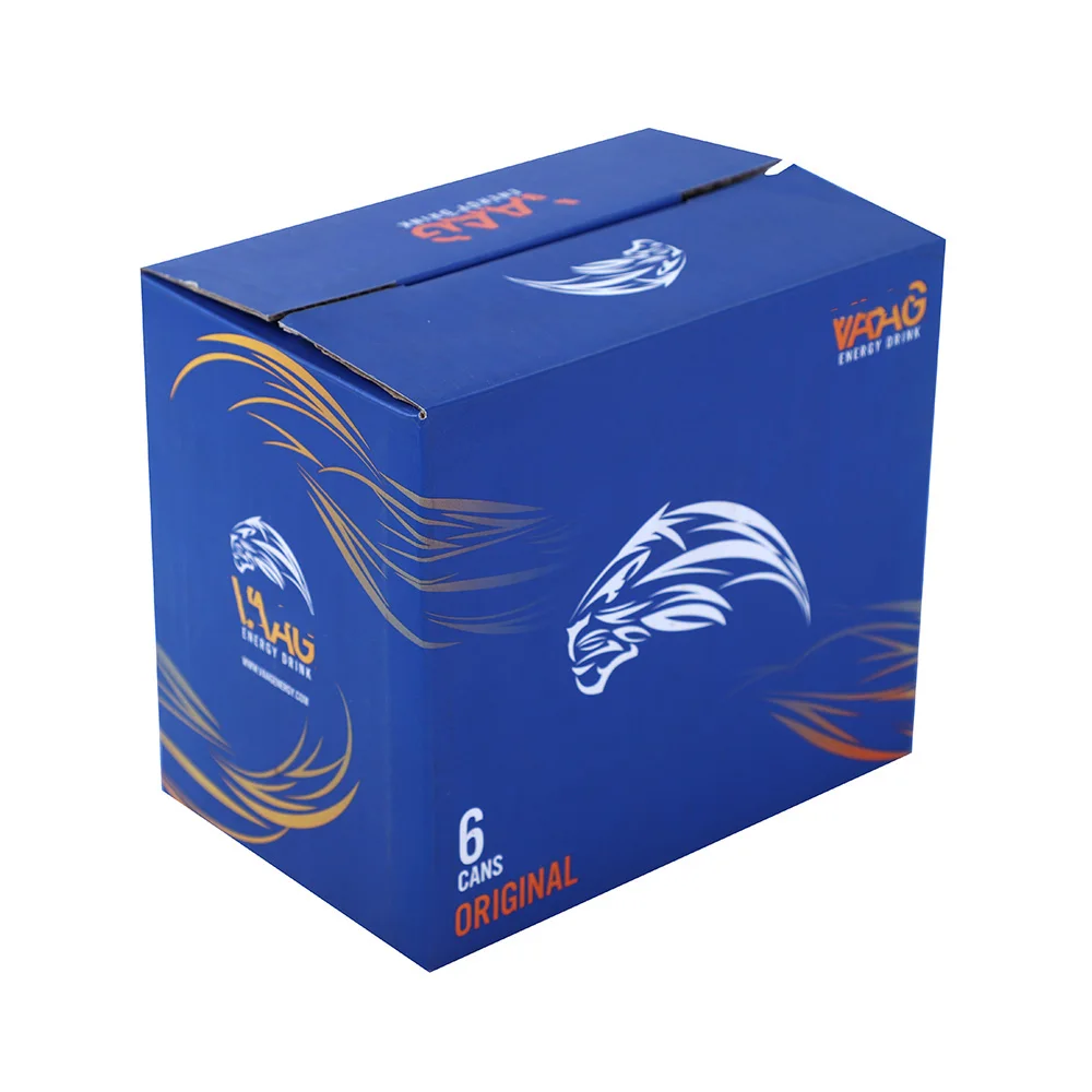 Cardboard Shipping 2/3/6/12 Bottle Wine Box Novel Design Golden Supplier Wine Glass With Box