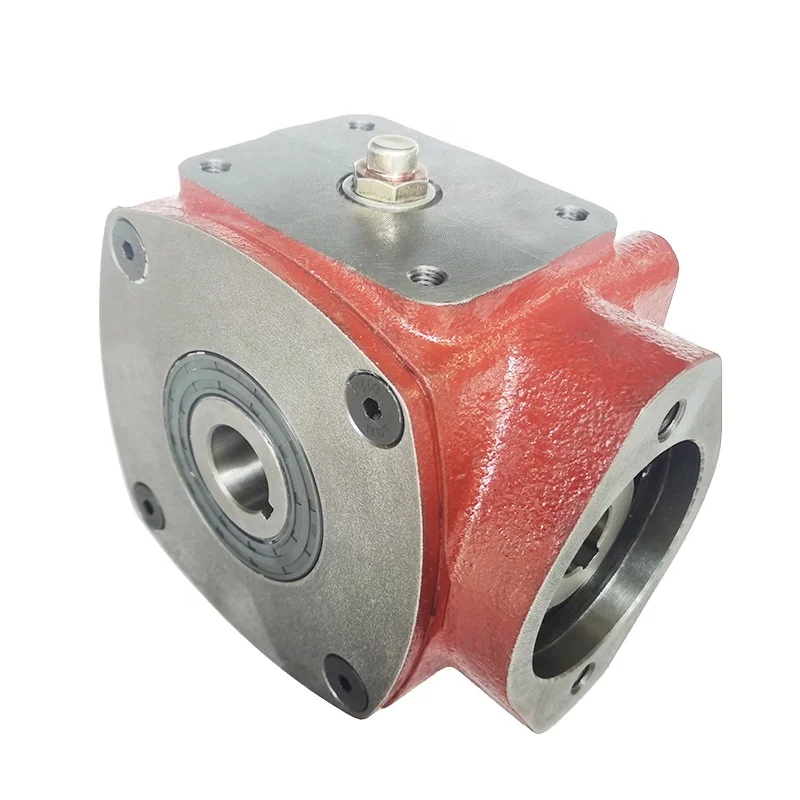 R=1.9:1 High Rpm Pto automatic transmission side gearboxes Speed Reducer with hydraulic motor