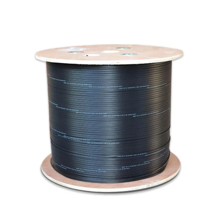 1/2/4 core FTTH fibre drop cable 2km/roll manufacturer price