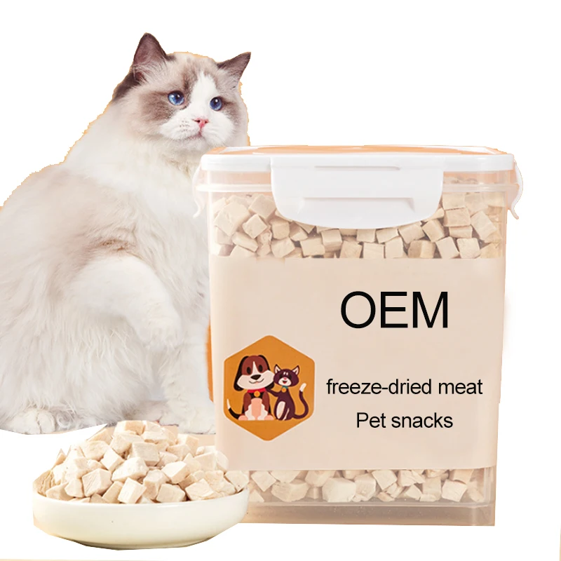 Freeze-Dried Treats For Pets Freeze Dried Chicken Cubes Chicken Breast Duck Quail Dog And Cat Treats