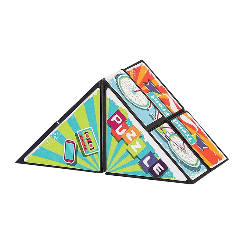 3D цвет бесконечное переворачивание трехмерных геометрических способностей мышление Обучающие Детские строительные блоки Кубики Игрушки