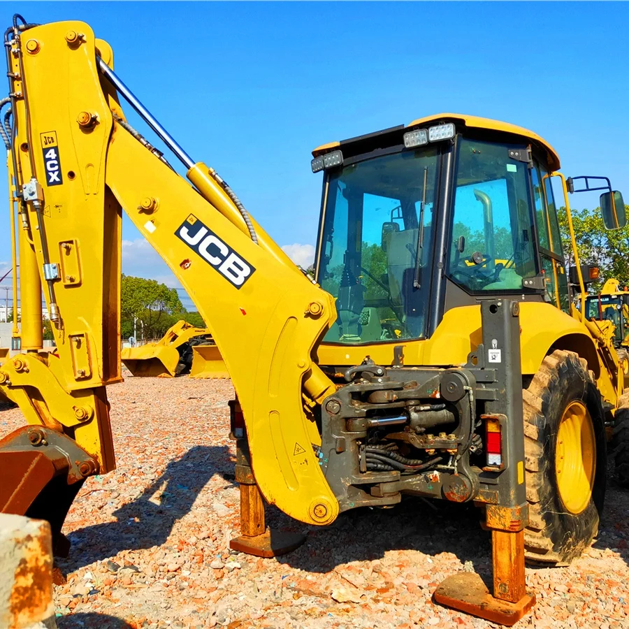  Used secondhand JCB3CX 4CX Hot Sale Mini Small Tractor with Front End Loader and Backhoe GOOD PRICE good