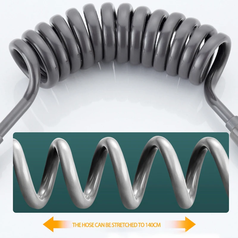 Net Red With Stainless Steel Toilet Portable Bidet Sprayer Toilet Gun Ash Spray Gun Flushing Shattaf Suit