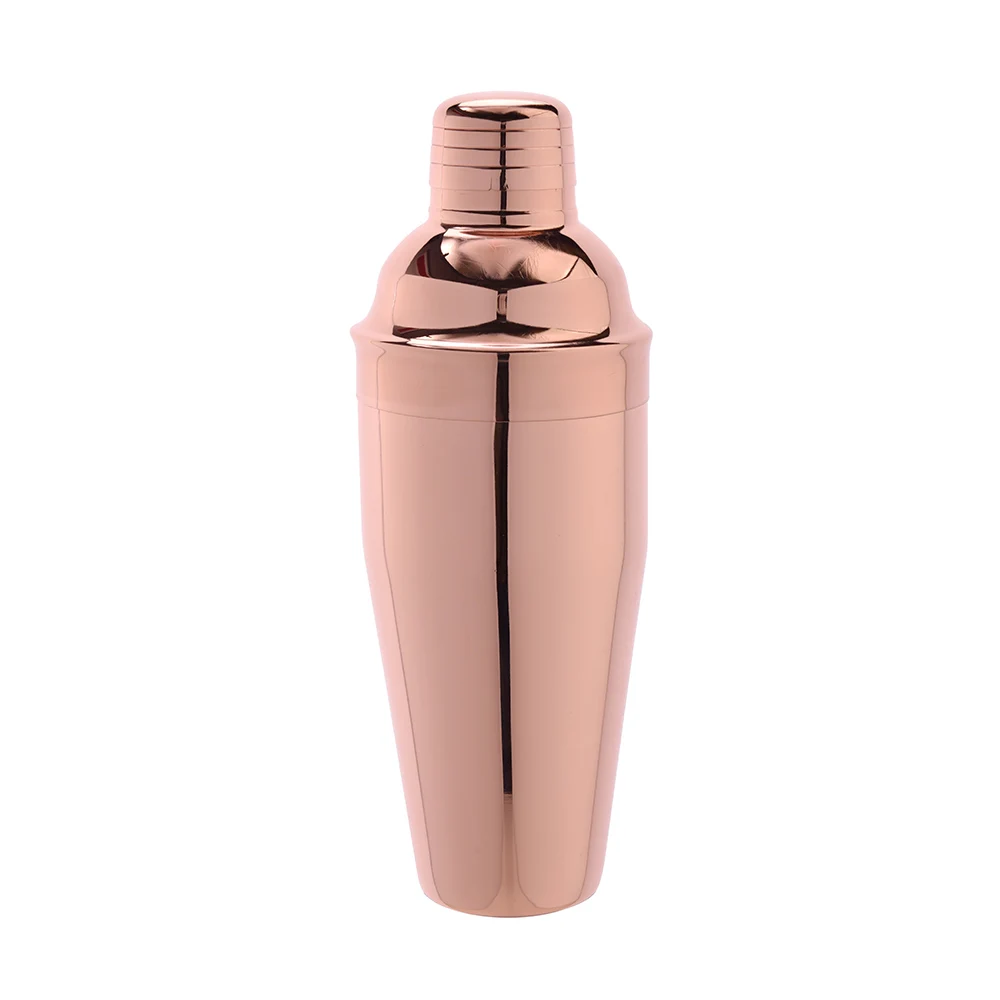 700ml stainless steel copper margarita mixing shaker built-in strainer martini mixer cocktail shaker
