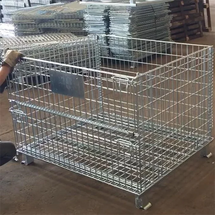 Штабелируемая портативная проволочная сетка для хранения