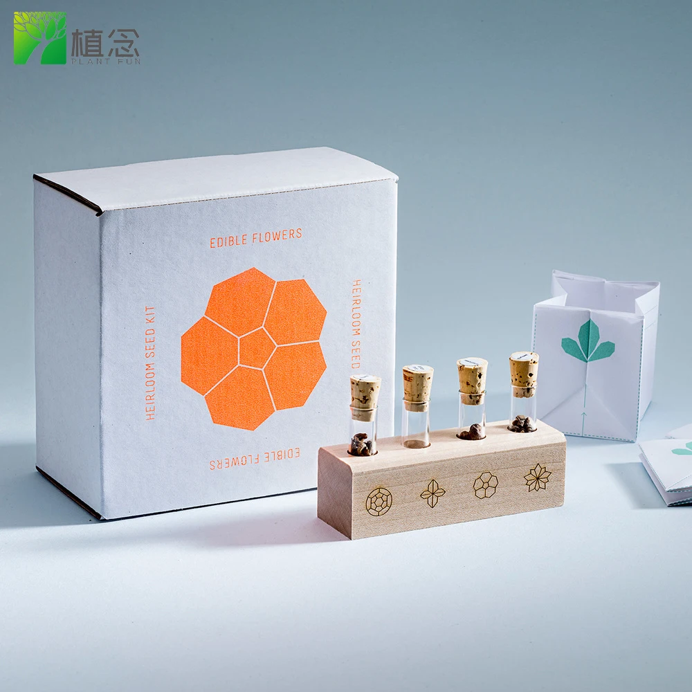 Прямая продажа с завода, 100% USDA, набор семян органических негмо, съедобных цветов, календула, настурия, Звездный цветок, лимонная мята