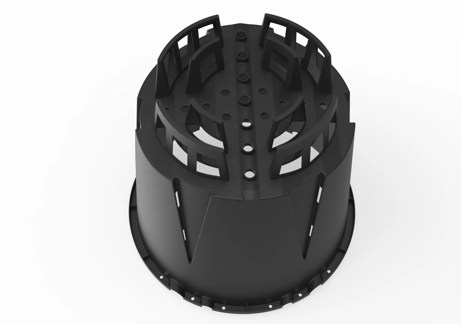 large thickened plastic blueberry plant pot  blueberry breathable anti-rot root pot  for garden  greenhouse