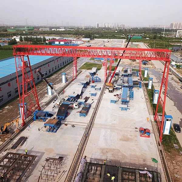 Customized Truss Type Double Girder Hydraulic Gantry Crane 100 Ton 120 Ton with Factory Price