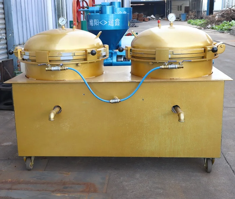 Manufacturer Custom High Pressure Air Filter Oil Filter Cooking Double-Cylinder Pneumatic Oil Filter