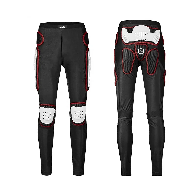 Airflow Mens Leather Street Motorcycle Riding Pants Men Black Cowhide Leather Motorcycle/Motorbike Leathers