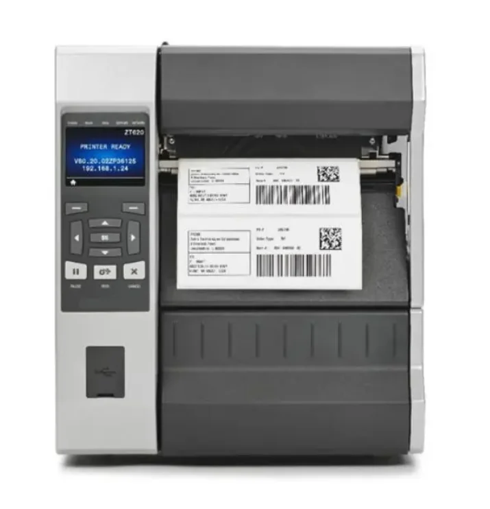 Original Desktop 2 GB Flash 320 MB RAM Ribbon Barcode Printer High Speed Direct/Thermal Transfer Label Printer