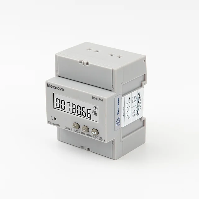 DDS1946  Building automation energy management RTM din rail mounted smart electric meter